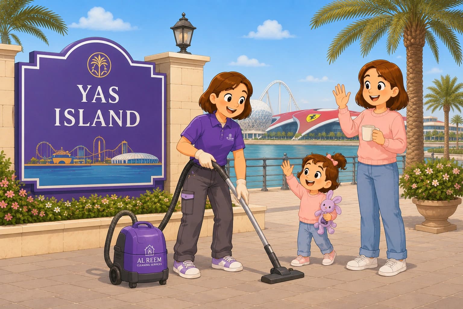 Cleaning services in Yas Island Abu Dhabi