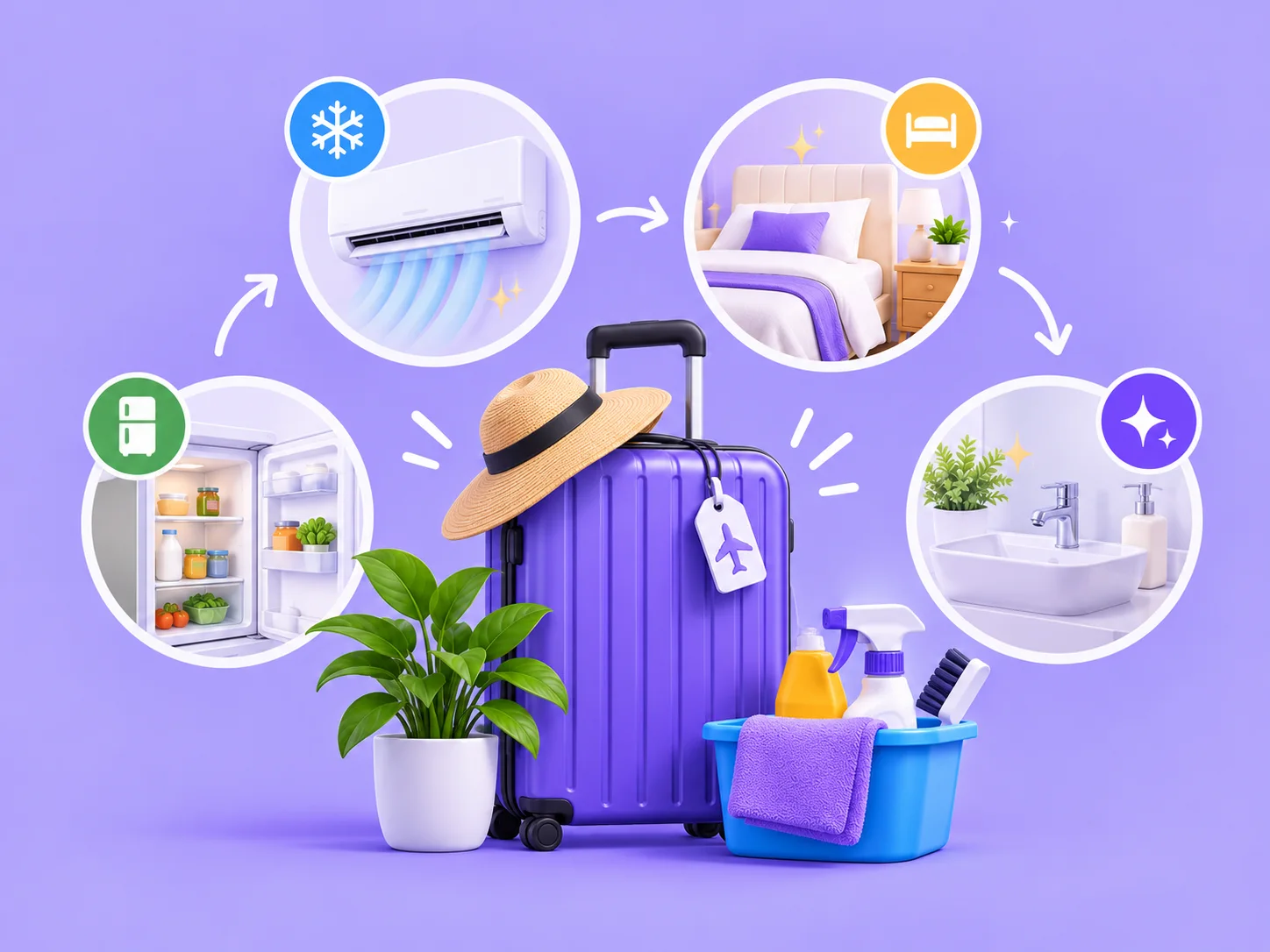 Back From Summer Travel: How to Reopen and Clean a Home That Was Closed for Weeks